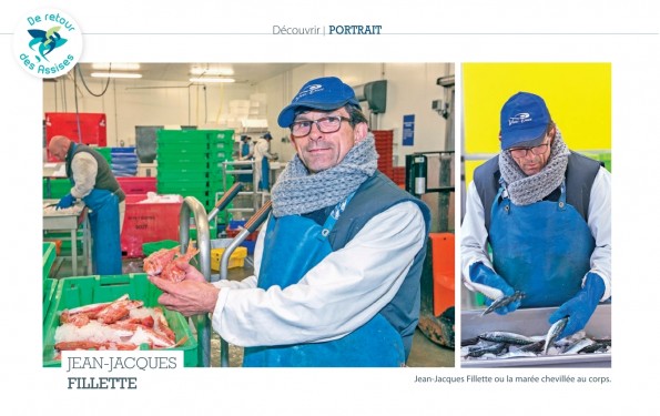 Jean Jacques Fillette contremaître atelier de filetage Les Produits Côtiers Capécure